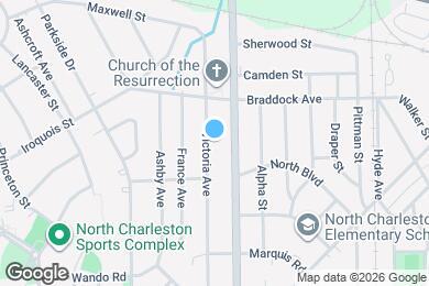 Map image of the property - 5034 Victoria Ave