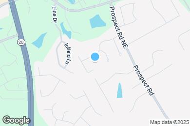 Map image of the property - 2555 Whistler Wy NE