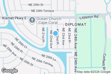 Map image of the property - 2204 NE 22nd Pl