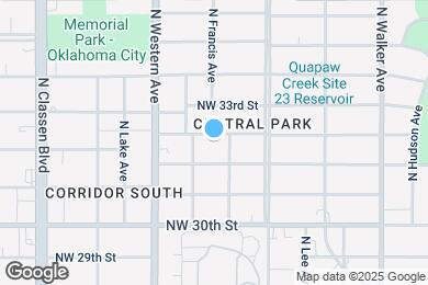 Map image of the property - 912 W Hill St