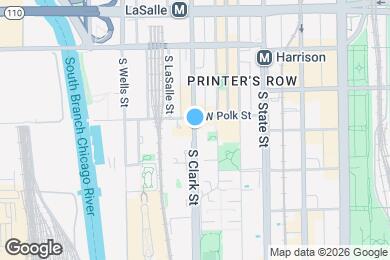 Map image of the property - 845 S Clark St