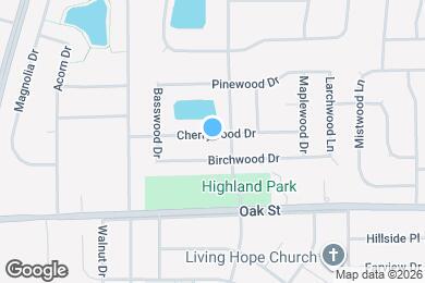 Map image of the property - 606 Cherrywood Dr