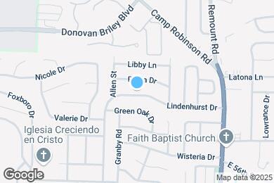 Map image of the property - 512 Lindenhurst Dr