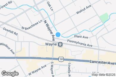 Map image of the property - 1 Pennsylvania Ave