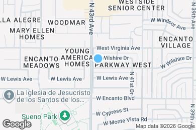 Map image of the property - 4238 W Sheridan St