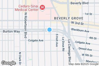 Map image of the property - 8600 Burton Way