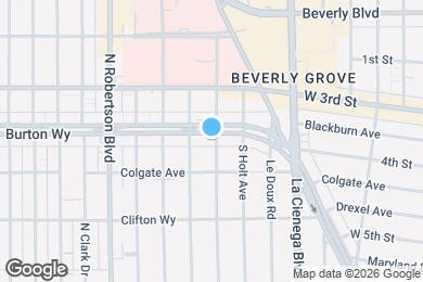 Map image of the property - 8600 Burton Wy