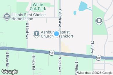 Map image of the property - 20948 S 80th Ave