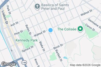 Map image of the property - 138 Bartlett St