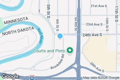 Map image of the property - 2411 Brookdale Rd