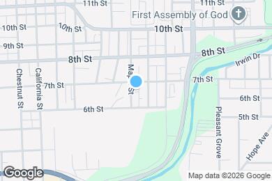 Map image of the property - 639 Maple St