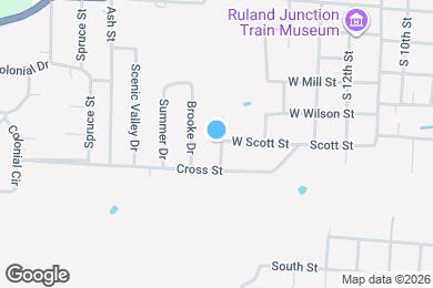 Map image of the property - 704 Cedar Dr