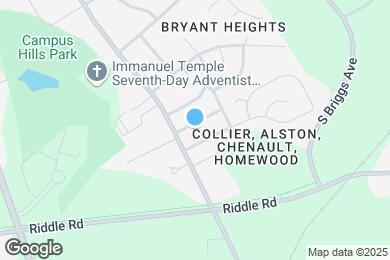 Map image of the property - 1706 Chenault Dr