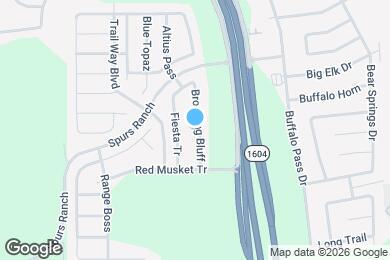 Map image of the property - 3803 Browning Bluff