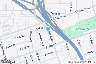 Map image of the property - 132 Palm Ave