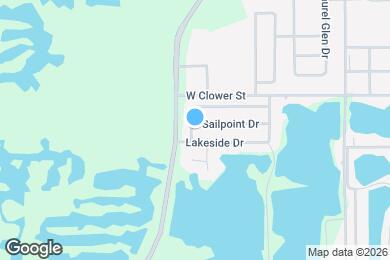 Map image of the property - 1675 Sailpoint Dr