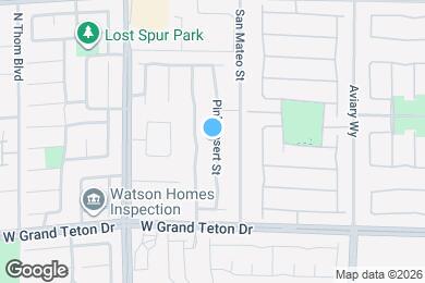 Map image of the property - 8121 Pink Desert St