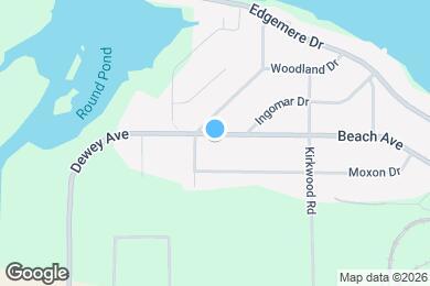 Map image of the property - 1495 Beach Ave