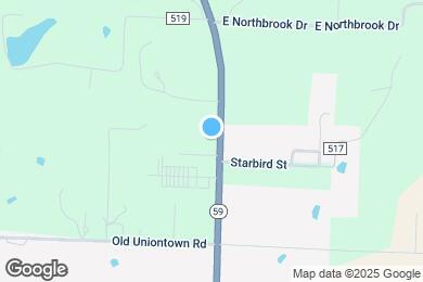 Map image of the property - 3223 N Highway 59