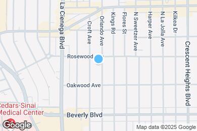 Map image of the property - 449 N Orlando Ave