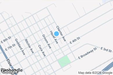 Map image of the property - 502 Hazel Ave