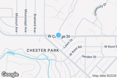 Map image of the property - 1315 N 20th Ave E