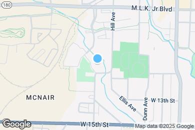 Map image of the property - Bacardi on the Hill | Fayetteville Living