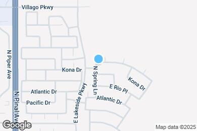 Map image of the property - 285 E Tropical Dr