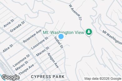 Map image of the property - 3512 1/2 Maceo St