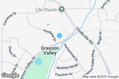 Map image of the property - 2304 Grayson Valley Dr