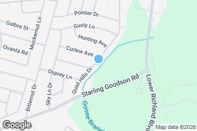 Map image of the property - 709 Quail Hills Dr