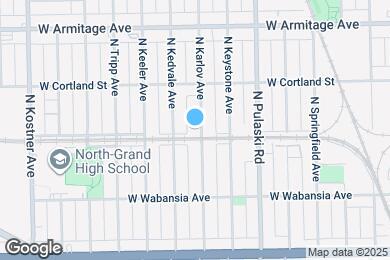 Map image of the property - 1808 N Karlov Ave