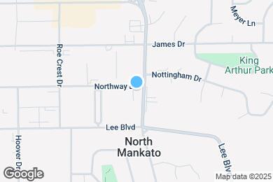 Map image of the property - 1711 Northway Dr
