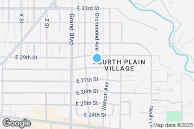 Map image of the property - 2910 E 28th St