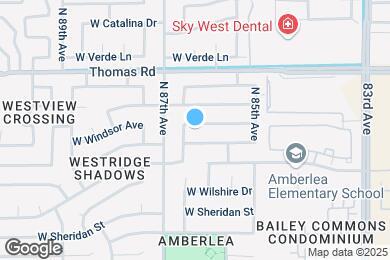 Map image of the property - 8621 W Windsor Ave