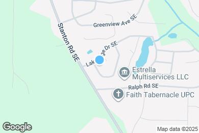 Map image of the property - 570 Lakeridge Cir SE