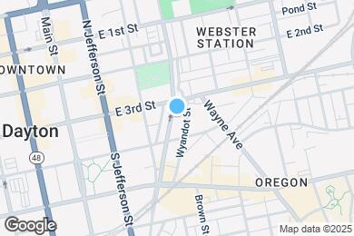 Map image of the property - 24 S Patterson Blvd