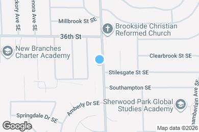 Map image of the property - 3703 Kalamazoo Ave SE