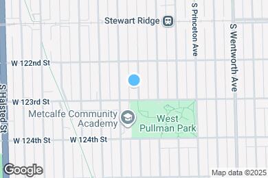 Map image of the property - 12242 S Eggleston Ave