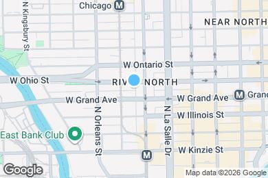 Map image of the property - 236 W Hubbard St