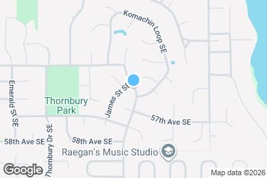 Map image of the property - 5415 Turnstone St SE