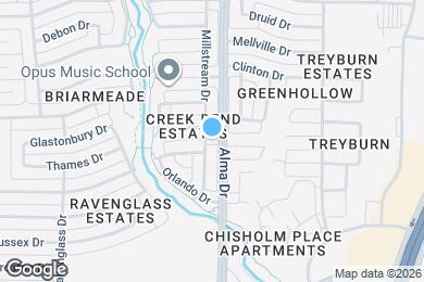 Map image of the property - 2604 Millstream Dr