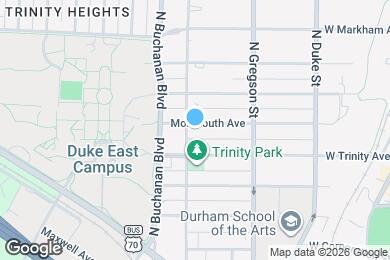 Map image of the property - 512 Watts St