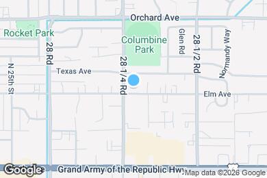 Map image of the property - 2828 Elm Ave