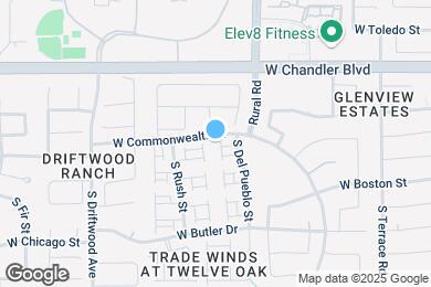 Map image of the property - 5066 W Mercury Way