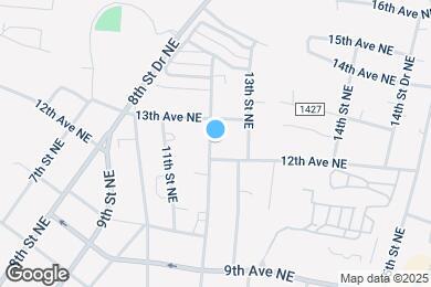 Map image of the property - 1216 12th St NE