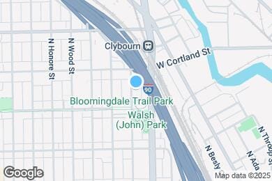 Map image of the property - 1827 N Marshfield Ave