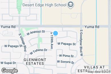 Map image of the property - 1304 S 159th Ave