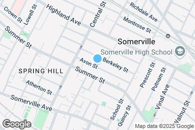 Map image of the property - 55 Avon St