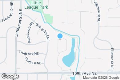 Map image of the property - 11061 Able St NE